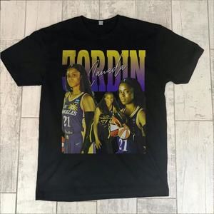 Jordin Canada - Los Angeles Sparks - Wnba - Unisex Black T-Shirt
